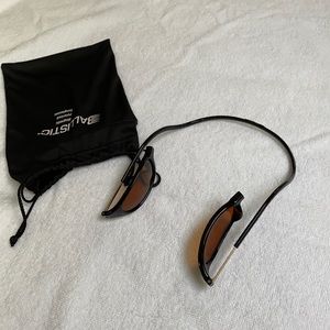 NWOT Magnetic polarized sunglasses